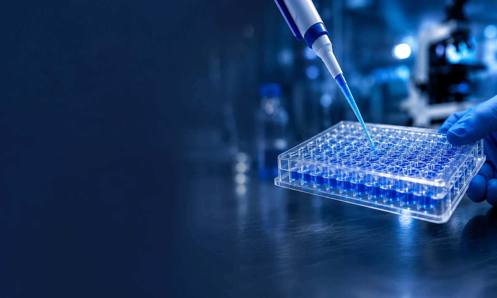 Laboratory pipetting