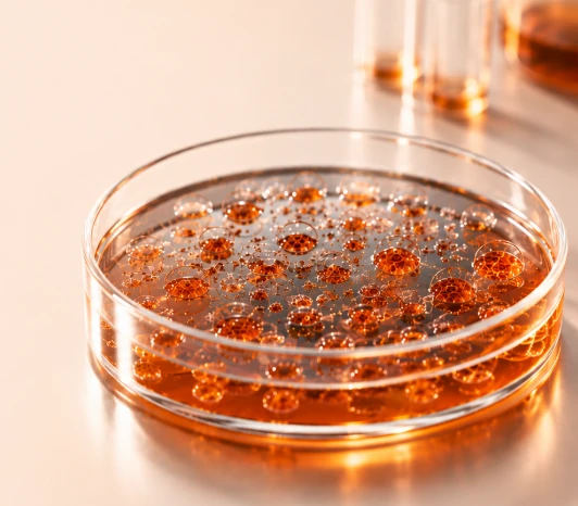 Petri dish sample